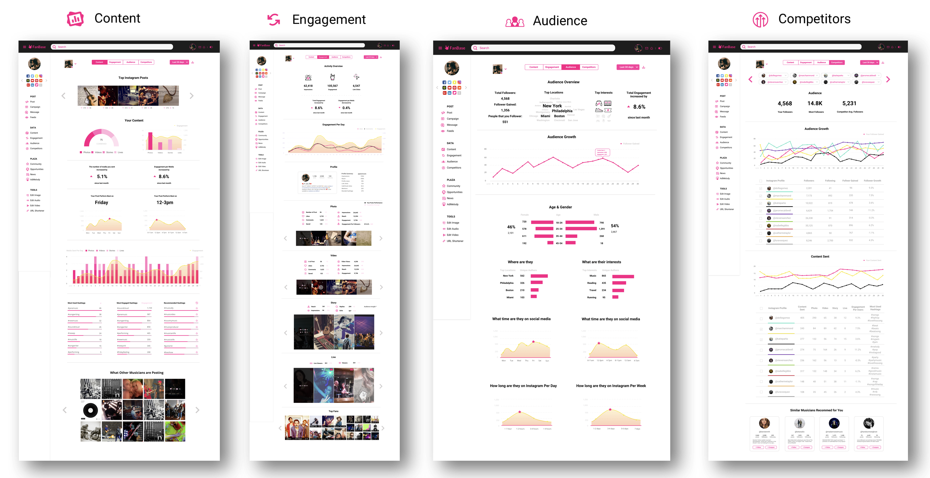 FanBase - Prototype - Data Analysis (Instagram)