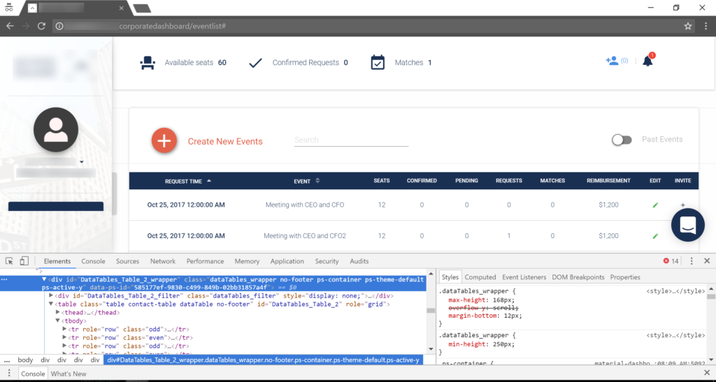 Implement-corporate dashboard